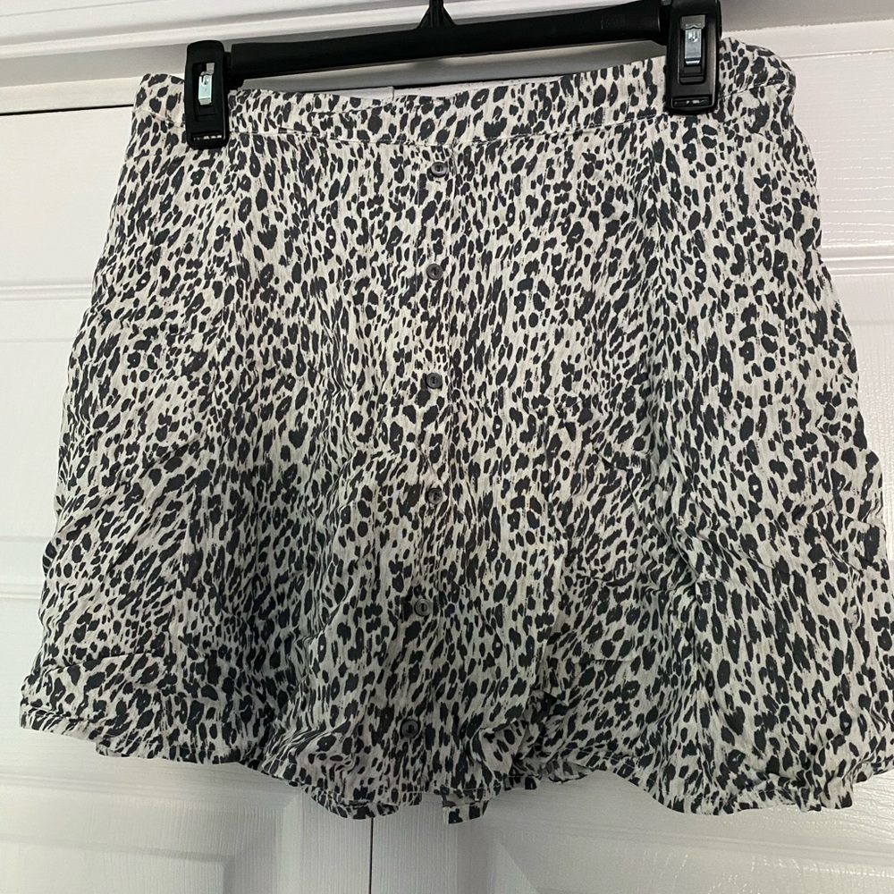 Leopard Hollister Skirt